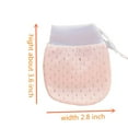 thumbnail image 3 of LEEYNEER Baby Boy Girl No Scratch Silk Cotton Mittens Mesh Breathable Drawstring Gloves for Newborn Toddler Infants 8 Pack (Eyelet Mitten), 3 of 8