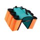 thumbnail image 4 of Estante trasero para bicicleta, bolsa para bebidas, 6 bolsillos, enfriador de maletero de bicicleta con aislamiento de doble cara Naranja Soledad Alforja de asiento trasero de bicicleta, 4 of 8