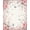 Ivory, Pattern 1, variant on Flatwoven High Traffic Area Rug, Floral Rose, Non Slip, Stain Resistant, Washable Area Rugs for Living Room, Bedroom(Ivory, 3X5)