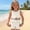 White, variant on Amidoa Girls 2 Piece Outfits Summer Clothes Tank Top Sleeveless Solid Color Cute T-Shirt and Casual Shorts Kids Clothing Sets Pink Size 2T