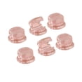 thumbnail image 1 of Hioecau 6Pcs Cable Organizers for Desk Invisible Cord Holder with Strong Suction Cup Automatic Locking & Release Cable Clip for Phone Charger Data Cables Headphone Audio Cables, 1 of 8