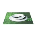 thumbnail image 3 of Ryvnso Placemats Set of 4 St Patrick Leaves Dining Mats Heat-Resistant Non-Slip Washable Table Mat, 3 of 8
