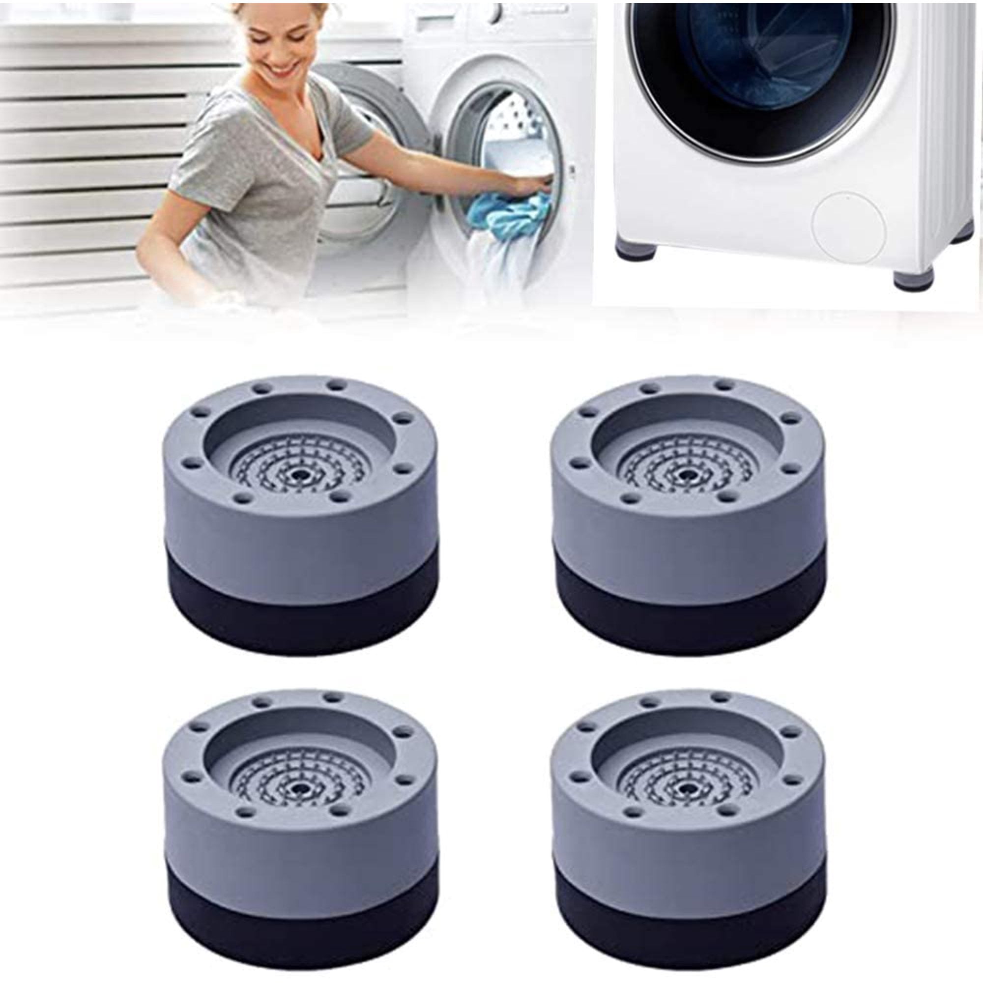 Shock and Noise Cancelling Washing Machine Support Anti Slip Anti Vibration 