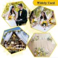 thumbnail image 5 of 40 Pcs Silk Fake Sunflower Heads with Stems for DIY Decor 26s, 5 of 5