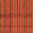 thumbnail image 1 of Ahgly Company Indoor Square Oriental Orange Modern Area Rugs, 5' Square, 1 of 4