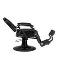 thumbnail image 3 of Fithood Heavy Duty Vintage Recline Barber Chair Hydraulic with Headrest, Supports up to 550lbs & 360°Rotatable, Professional Salon Beauty Spa Shampoo Equipment (Square Backrest), 3 of 5