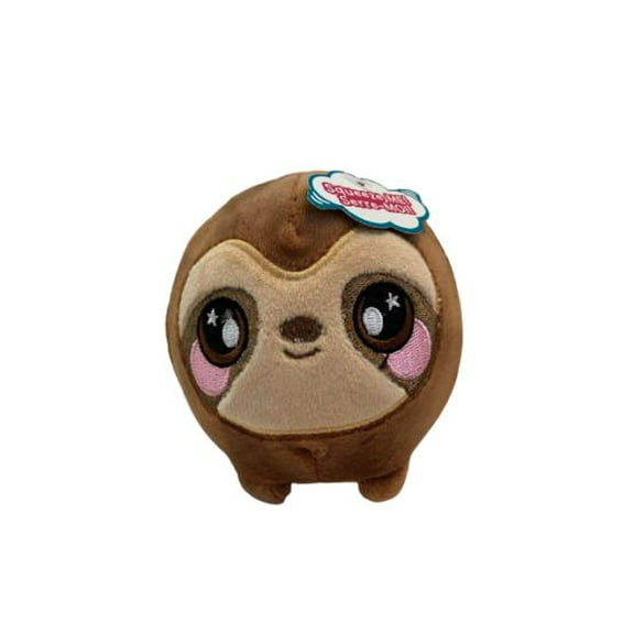 Squeezamals Scented Plush - SIMON the Sloth (Small - 3.5 inch)