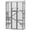 Gray, variant on Outdoor Catio Enclosure, Large Wooden Cat House with 6 Jumping Platforms, Scratching Post, 2 Ramps, for 2-3 Cats