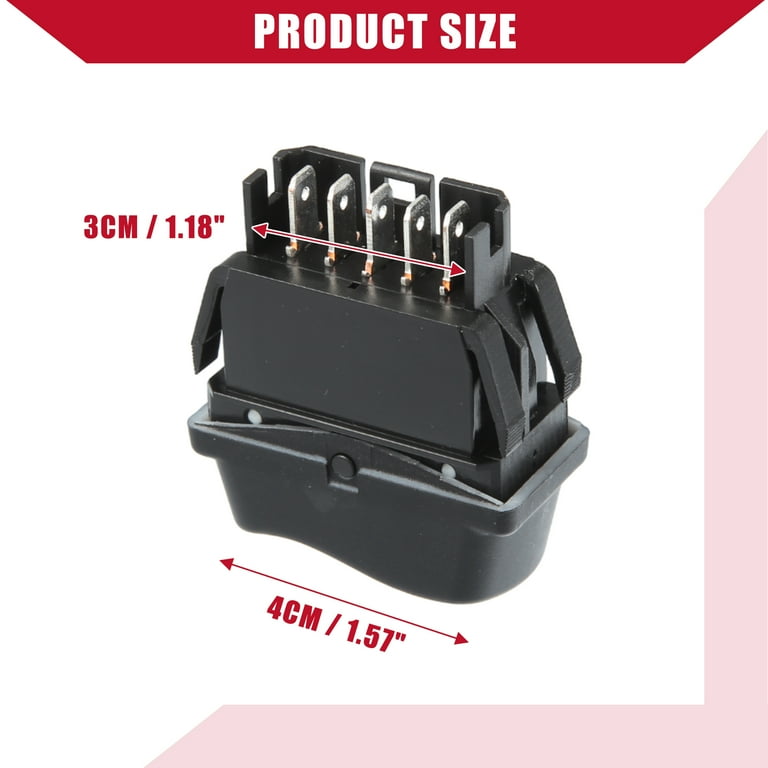 Unique Bargains 1609209 Left Window Lift Switch for