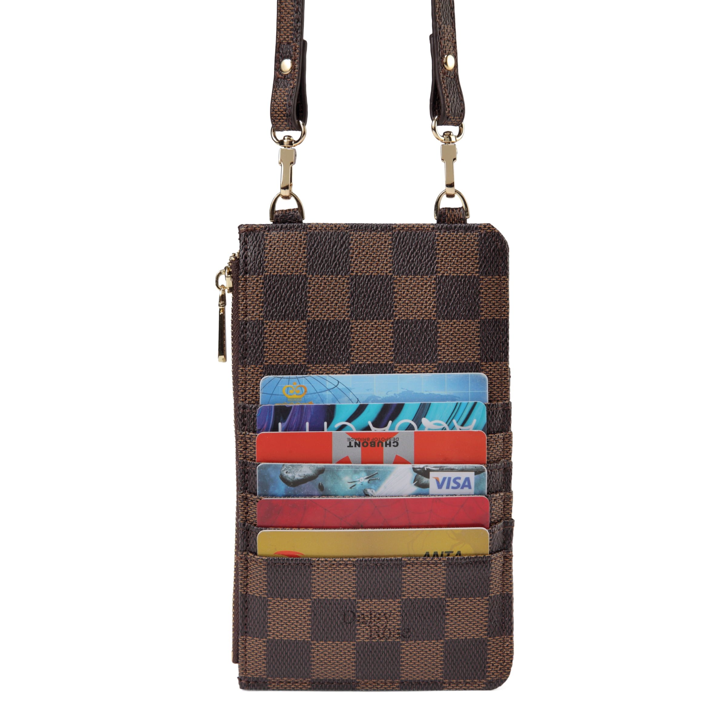 Gucci, Bags, Gucci Monogram Card Holder Lanyard