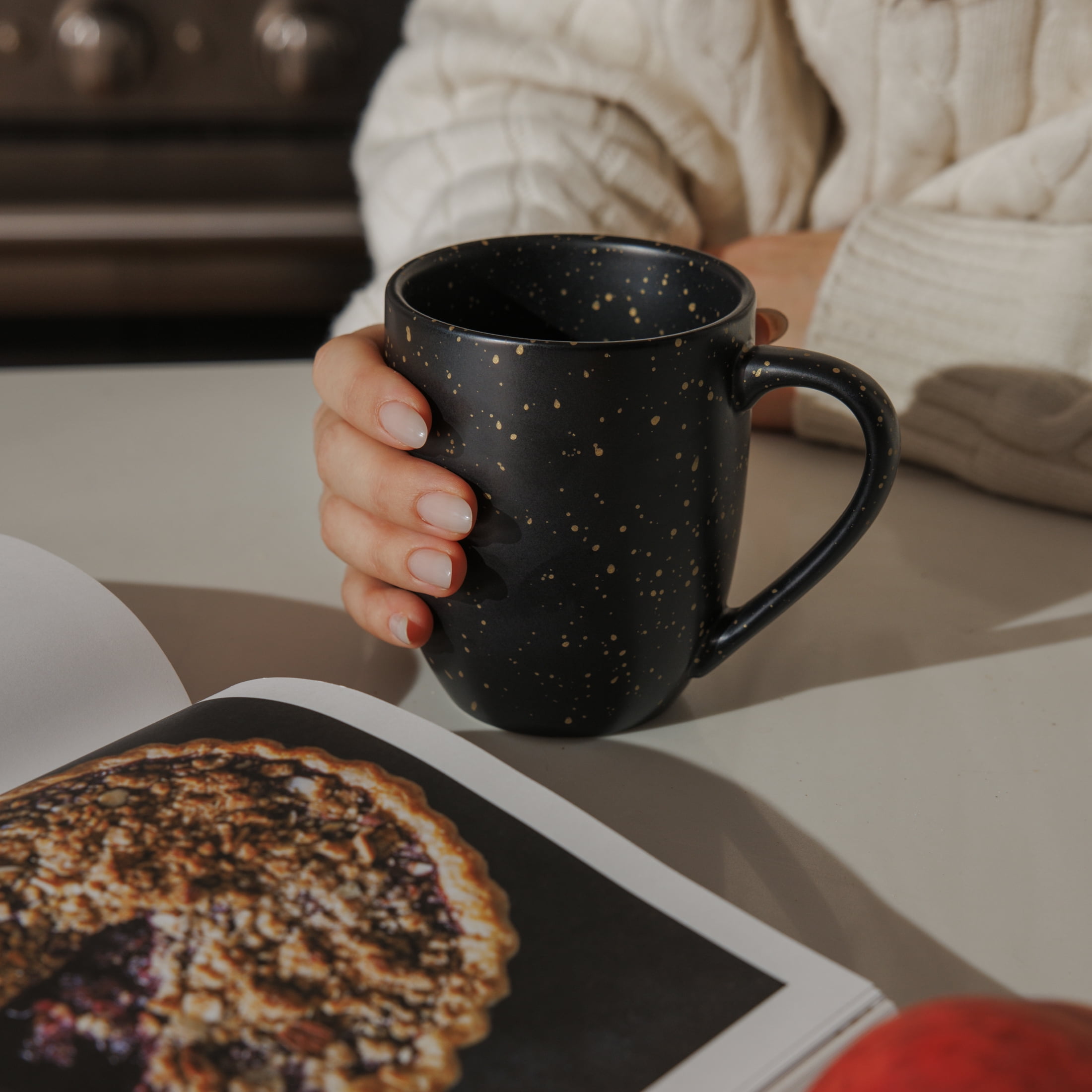 Thyme & Table Merrick Mug, Black