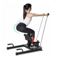 thumbnail image 1 of 5 Star TD Multifunction Deep Sissy Squat Bench with 2 Exercise Resistance Handles, 8 in 1 Home Gym Machine Leg Exercise, Abdominal AB Exercises Sit Ups Push Ups Deep Squat Workout Strength Training, 1 of 7