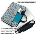 thumbnail image 2 of Lsque Funny Lobsters Pattern Laptop Bag – Portable & Slim Single-Shoulder Computer Case with Adjustable Strap, Protective, Lightweight for 13”/14”/15.6” Laptops, 2 of 8