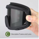thumbnail image 4 of Googles Tácticos De Protección 3 Micas Intercambiables Negro, 4 of 5