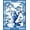 Blue, Pattern 1, variant on Flatwoven High Traffic Area Rug, Chinoiserie Floral Elegance Motif, Non Slip, Stain Resistant, Washable Area Rugs for Living Room, Bedroom(Blue, 4X6)