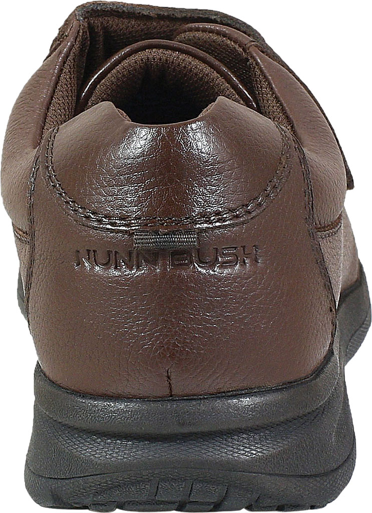 Men's Nunn Bush Cam Moc Toe Hook and Loop Slip On Shoe Brown Tumbled 11 W - image 4 of 6