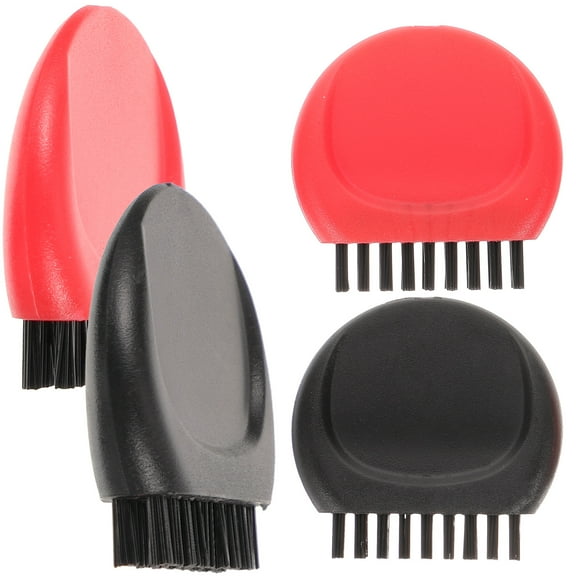 CIMAXIC 4Pcs Golf Brush and Groove Cleaner Set Lightweight Portable in Assorted Colors