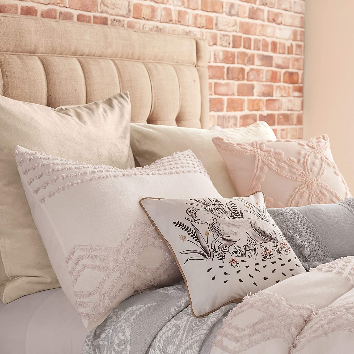 Peri Home Cut Geo % Cotton Pillow Sham 