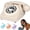 Off-white, variant on Retro Bluetooth Landline Phone with Handset, Bluetooth Rotary Phone with USB Rechargeable, Cute Retro Decor Phone Support Hands Free Call and Music Playback for Bedroom, Home & Office