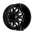 thumbnail image 2 of 20x8.25 Fuel Off-Road D875 Flux Black Brushed DUALLY REAR Wheel 8x6.5 (-227mm), 2 of 3