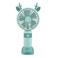 thumbnail image 1 of Mini portátil de la fan del PDA, fan con pilas recargable del USB con la base, 1 of 6
