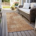 thumbnail image 6 of Addison Rugs Chantille Indoor/Outdoor Transitional Modern Terracotta Washable Runner Rug, 2'3" x 7'6", 6 of 6