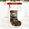 thumbnail image 3 of Cauagu Cute Fallen Leaf Koala for Christmas Stockings,1-Pack Large Xmas Stocking Holiday and Farmhouse Stocking Fit for Christmas Holiday Party Decoration(17.7*11 Inch), 3 of 7