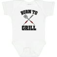 thumbnail image 3 of Inktastic Bbq Born to Grill Boys or Girls Baby Bodysuit, 3 of 5