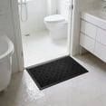 thumbnail image 5 of Non Slip Entryway Doormat, Washable Floor Rug for Entrance/Bathroom/Living Room, Durable Polypropylene, Rubber Backing, Mud Dirt Trapper, Low Profile Door Carpet for Indoor/Outdoor, 24*16in, B, 5 of 6