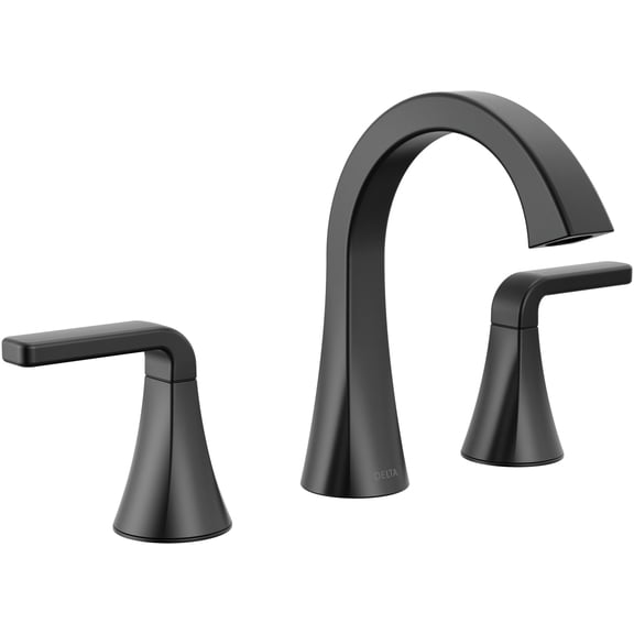 Delta 3562LF-BLMPU Lineax 1.2 GPM Widespread Bathroom Faucet - Black