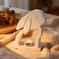 thumbnail image 4 of Easter Bunny Hollow Out Candlestick Silicone Molds, Flexible Non-Stick Epoxy Resin Gypsum Molds, DIY Craft Molds for Easter Ornaments Candles Gifts Home Decor, 4 of 4