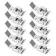 thumbnail image 1 of Single Sided Zip Zipper Presser Foot,10pcs Single Sided Zip Stainless Steel Presser Foot Sewing Machine Pressing Foot Power Packed Performance, 1 of 14