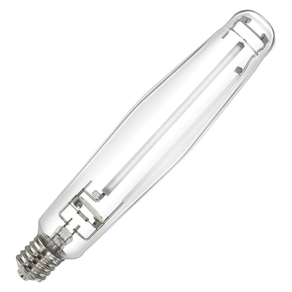 GLBULBH1000 1000W HPS Grow Light Bulb - Flowering, Hydroponic, Pressure Sodium Lamp, 2100K, High PAR, E39 Base