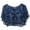 Dark bluea, variant on 1920s Beaded Shawl Shrug Roaring 20s Flapper Outfit Supplies