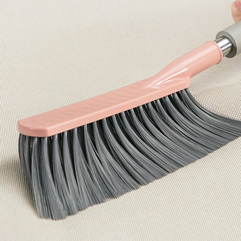 Hand Broom Cleaning Brushes Smooth Grinding Comfortable Grip for Cleaning Carpet Floor Tile Nordic Powder, Adult Unisex