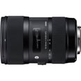 thumbnail image 4 of Sigma 210101 18-35mm F1.8 DC HSM Lens for Canon APS-C DSLRs (Black), 4 of 8