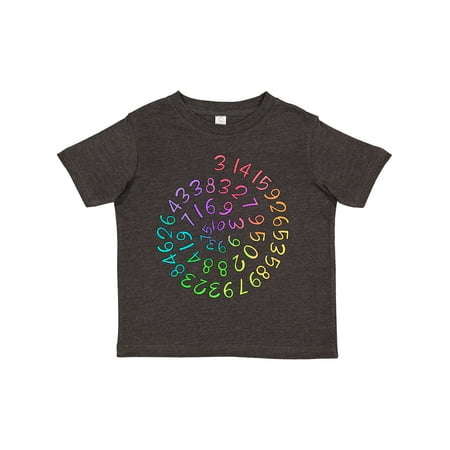 

Inktastic Pi Day Pi Numerals in Rainbow Spiral Gift Toddler Boy or Toddler Girl T-Shirt