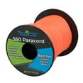 thumbnail image 2 of West Coast Paracord 550 Paracord, 50 feet, Neon Orange, Nylon, Parachute Rope, 2 of 2