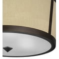 thumbnail image 4 of Meyda Tiffany 178360 Cilindro Tapered 3 Light 18" Wide Semi-Flush Ceiling Fixture -, 4 of 7