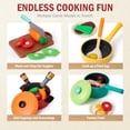 thumbnail image 2 of Set de cocina Pretend Play Lonico con 35 accesorios para niños, 2 of 9