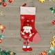 thumbnail image 4 of Uuiauoio Large Christmas Stocking for Fireplace Decorations, Festive Holiday Knitted Sock with Santa Snowman Reindeer Design, Gift Candy Bag for Xmas Party Home Mantel, 4 of 8