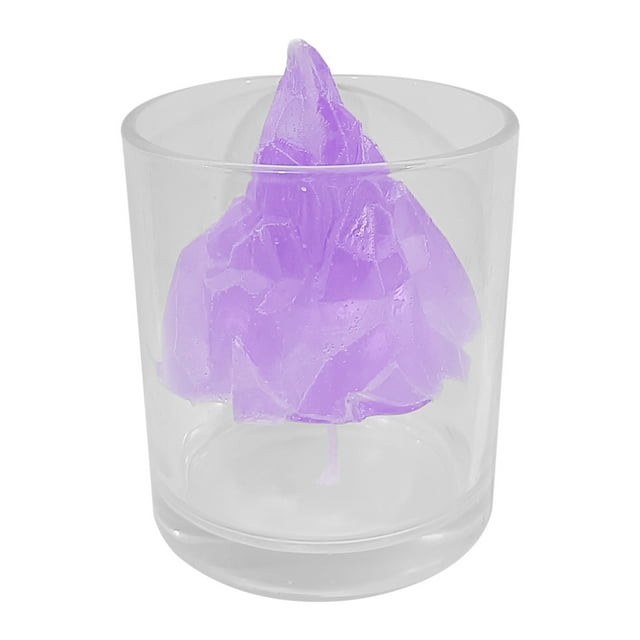 XWSHYW Decoraciones para El Hogar Vela de Iceberg Flotante Vela Perfumada de Iceberg Flotante Creativa Regalo de Cumpleaños Decoración Del Dormitorio Del Hogar