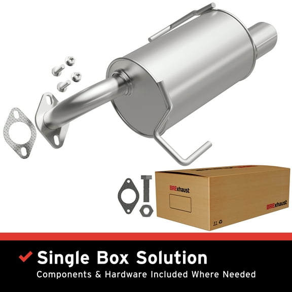 BRExhaust OE Replacement Exhaust Muffler Kit 108-0079: Compatible with 2005-2009 Subaru Legacy 2.5L