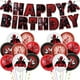 thumbnail image 2 of Globos de Deadpool, globos de látex de Los Vengadores, pancarta de feliz cumpleaños, suministros de decoración para fiestas de superhéroes, globos de aire para niños, 2 of 5