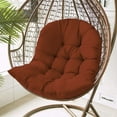thumbnail image 2 of TOPCHANCES Hanging Chair Cushion, Patio Chair Cushions for Hanging Egg Chair, Removable Swing Chair Cushion, Garden Hanging Egg Chair Seat Pad (Does Not Include A Chair), Dark Coffee, 2 of 8