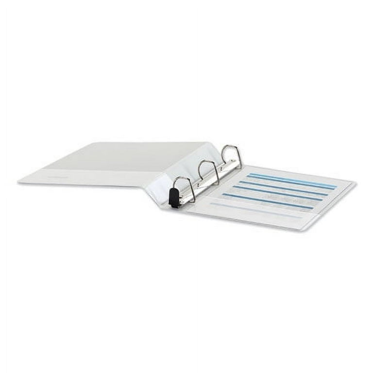 Deluxe Easy-to-Open D-Ring View Binder, 3 Rings, 1.5 Deluxe Easy-to-Open D-Ring View Binder, 3 Rings, 1.5
