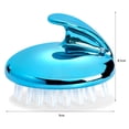 thumbnail image 1 of Cabeza cuerpo cuero cabelludo masaje cepillo champú lavado de cabello Spa ducha peine (azul) Sywqhk Libre de BPA, 1 of 6
