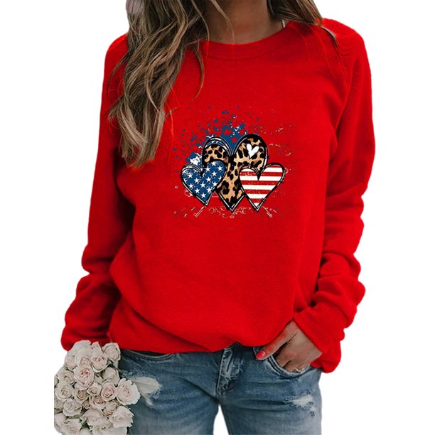 Sexy Dance Sudaderas sueltas para mujer de manga larga con cuello redondo Jersey casual liso Tops camisa