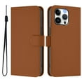 thumbnail image 2 of Compatible with iPhone 12 Pro Max Wallet Case with RFID Blocking Credit Card Holder, PU Leather Folio Flip Kickstand Protective Shockproof Anti-fall Phone Case Cover Women Men,Brown, 2 of 11