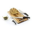 thumbnail image 3 of Knork 171 Pakkwood Cutlery Chef Knife 3 + 1 Piece Set Silver, 3 of 4